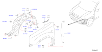 F31001DAMA-FENDER-FRONT RH