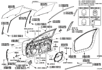8796407020-COVER, OUTER MIRROR INSTALL HOLE, LH