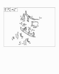 2206200372-REINF ASSY-RAD CORE UPR
