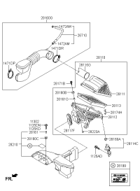 281304Q150-HOSEASSY-AIRINTAKE