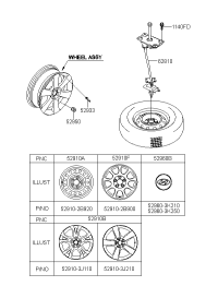 529103J210-WHEEL ASSY-ALUMINIUM