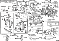 5329260180-SEAL, RADIATOR SUPPORT, UPPER