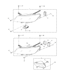 10634460-Head lamp assy