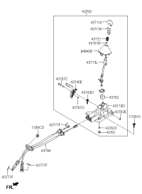 437944X110-CABLE ASSY-MTM LEVER