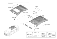 85210Q8100WK-SUNVISOR ASSY,LH