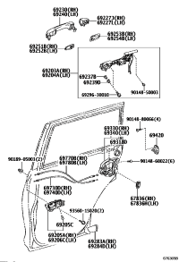 6920360071-FRAME SUB-ASSY, RR