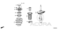 51621TZ4H02-Strut unit fr lh