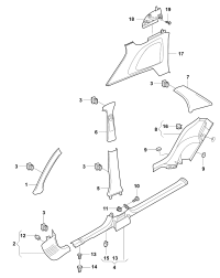 3C5867200-CLIP,CAP END