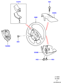 XZR000010-Contact assy-air bag