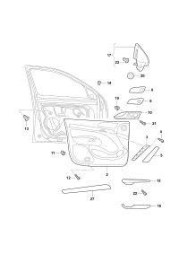 1Z0868714C-PULL HDL ASSY WAG