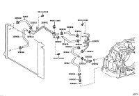3290702081-TUBE SUB-ASSY, OIL COOLER W/O HOSE, NO.1
