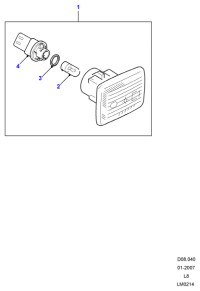 XGB000030-Lamp sub-assy