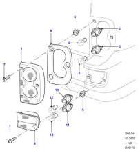 XFB500180-DRL ASSY F