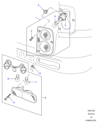 AMR4002-Lamp-rear fog & reverse