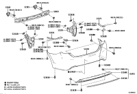 5210502010-Bumper kit-rr bumper