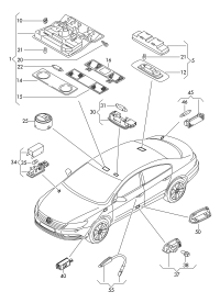 35D947105A-Lamp unit