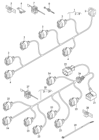 L4GD971095A-Harness, bumper