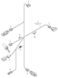 8W0971636B-Socket, flat contact