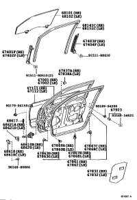 6862150030-COVER, DOOR CHECK, LH