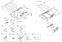 853402B000TX-HANDLE ASSY-ROOF ASSIST FR