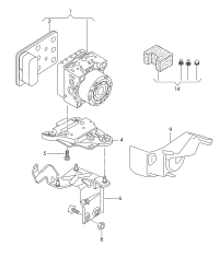 L5QD614517FBEF-ABS unit ep##-ESP- note OT-instruction: filled & bled