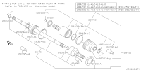 28421AG002-DRV SFT ASSY R 92180