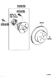 4243147030-DISC, REAR