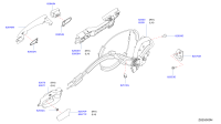 825005BC0A-LOCK & REMOTE CONTROL ASSY-REAR DOOR,RH