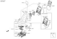 88300B5030KMM-BACK ASSY-FR SEAT DRIVER