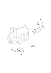 3CG945087-Lamp assy-signal