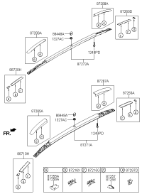 87210G5000-SPOILER, REAR
