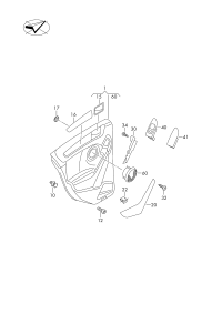 5K4868345-Switch panel