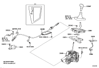 3354202260C1-KNOB SUB-ASSY, SHIFT LEVER
