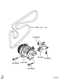 7813A522-COMPR&CLUTCH ASSY A