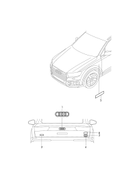 L8U08537422ZZ-AUDI assy., frt