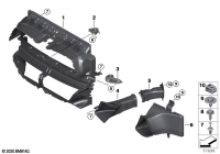 51748074611-AIR DUCT,RADIATOR FRT-F30