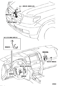 8821060080-SENSOR ASSY, MILLIMETER WAVE RADAR
