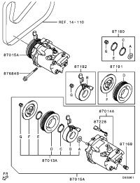 7813A088-COMPR&CLUTCH ASSY A