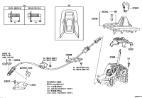 3350402800C0-KNOB SUB-ASSY, SHIFT LEVER