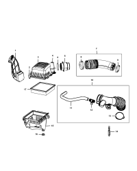 68105545AA-Duct ambient air