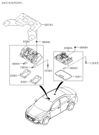 92840J4000TTX-A.SPOT LAMP