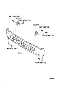 5201836911-BUMPER ASSY, FRONT
