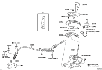 335540D200-COVER, SHIFT LOCK RELEASE BUTTON
