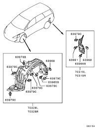 MN161059-SHIELD KIT,SPLASH,FR LH