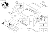 97980C0000AHV-BEZEL ASSY-RR A/VENT RH