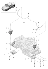 982199131B-Hydraulic suspension engine deprecated parts