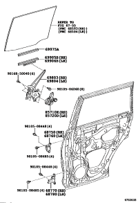 8571030491-MOTOR ASSY, POWER WINDOW REGULATOR, LH
