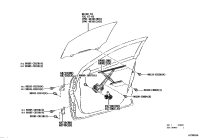 85710F4110-MOTOR ASSY, POWER WINDOW REGULATOR, RH