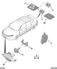 98007131XT-Camera assy, parking