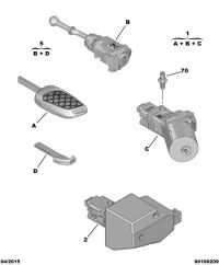 9807502980-Immobilizer steering